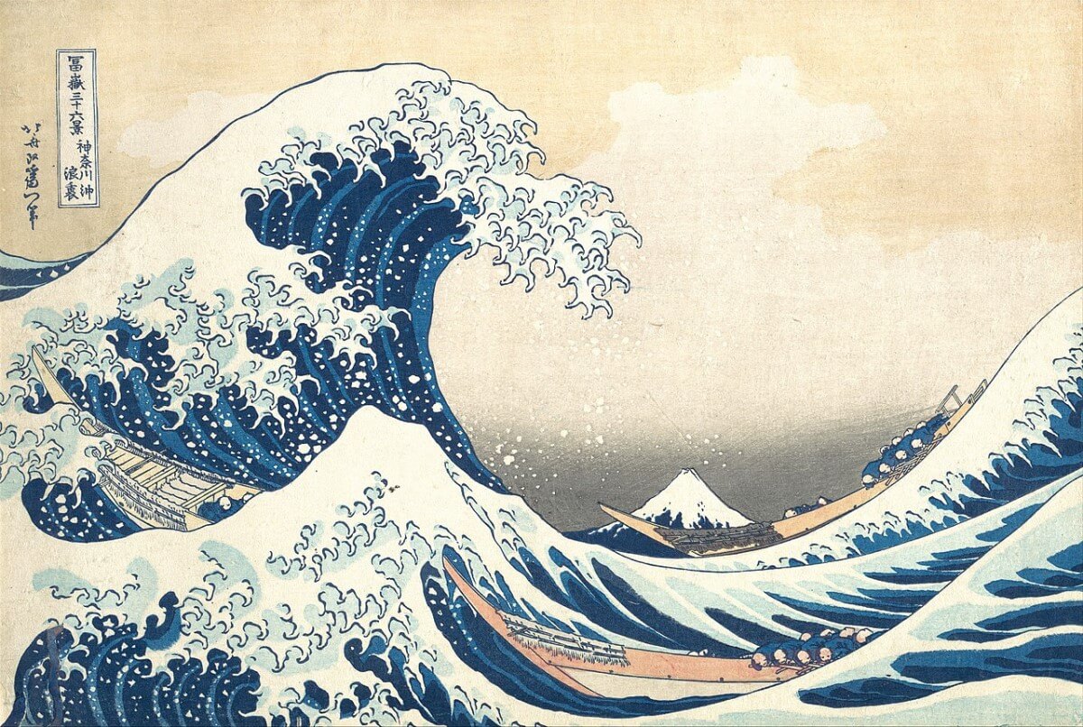 Hokusai | La Grande Vague de Kanagawa | 1830 | Estampe
