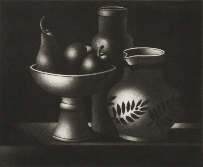 Mario Avati, Fruits et pichet