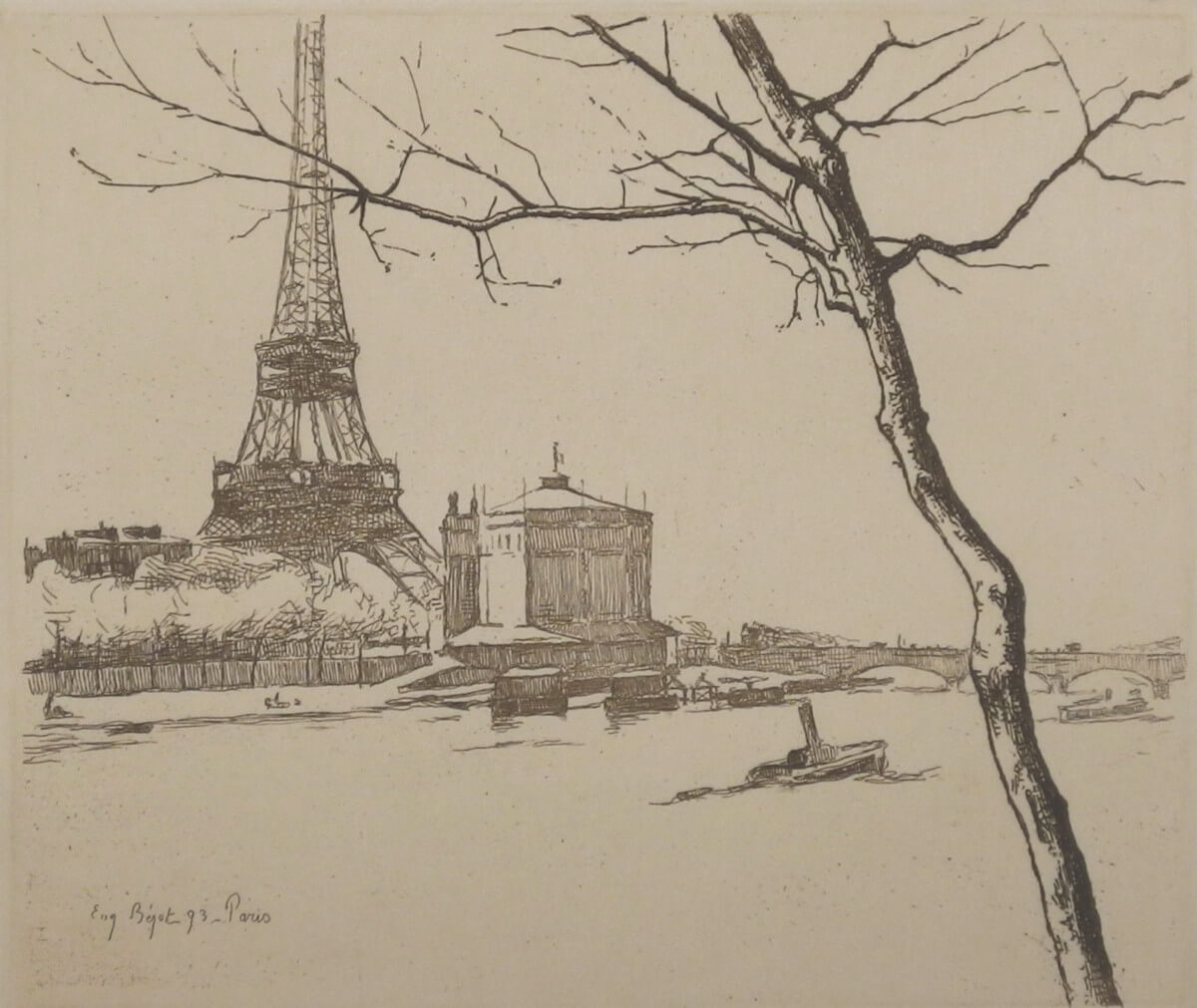 Eugène Béjot - La Tour Eiffel