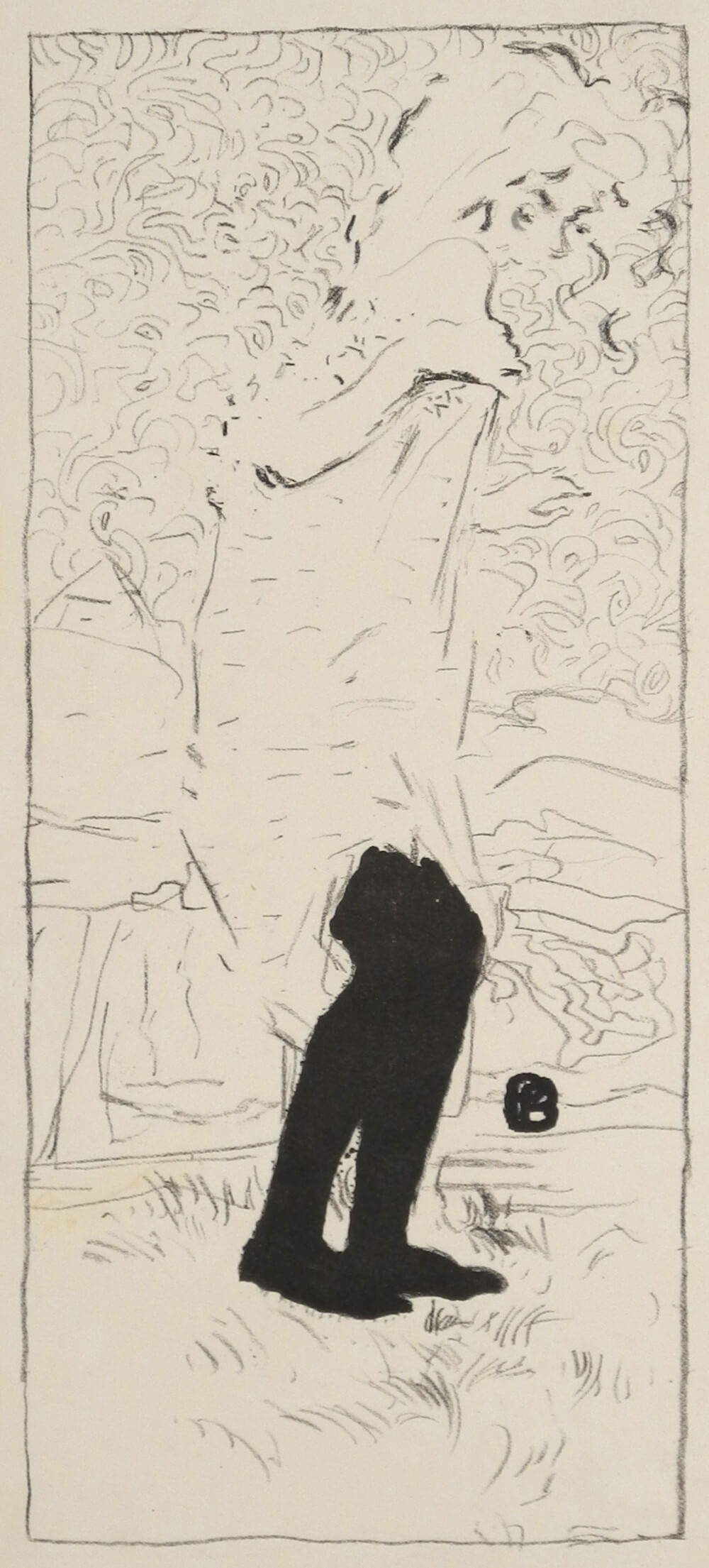 Pierre Bonnard, Jeune femme aux bas noirs