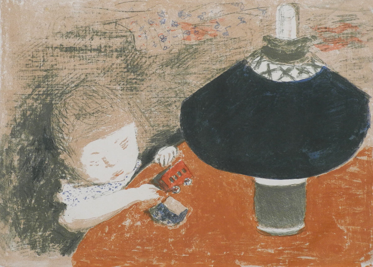 Pierre Bonnard, L'enfant à la lampe