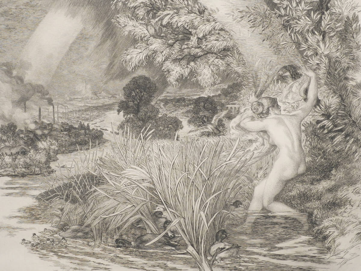 Félix Bracquemond, L'arc en ciel
