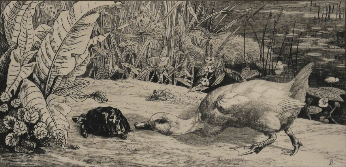 Félix Bracquemond, L'inconnu