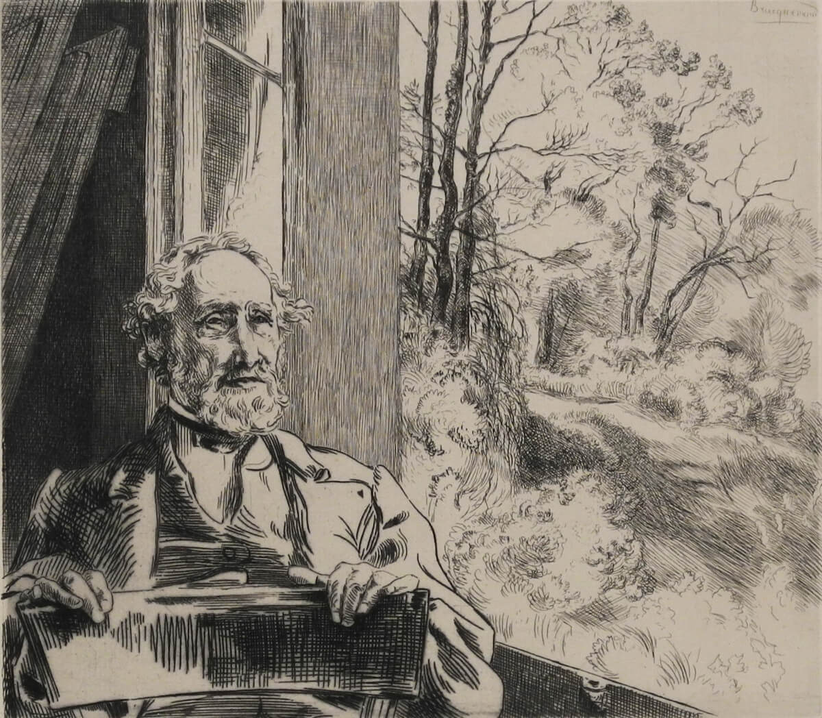 Félix Bracquemond, Meyer-Heine
