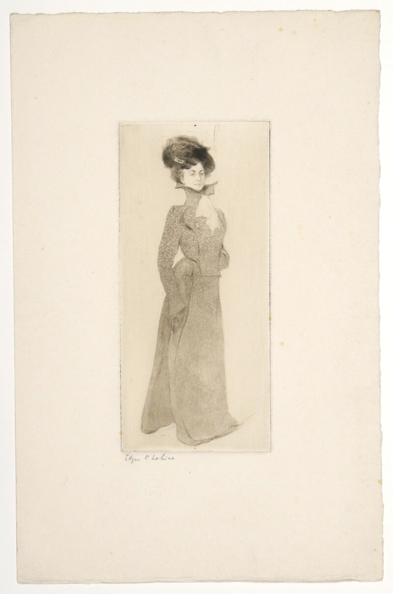 Edgar Chahine, La parisienne
