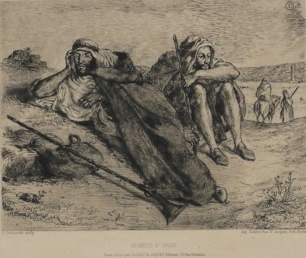 Eugène Delacroix, Arabes d'Oran