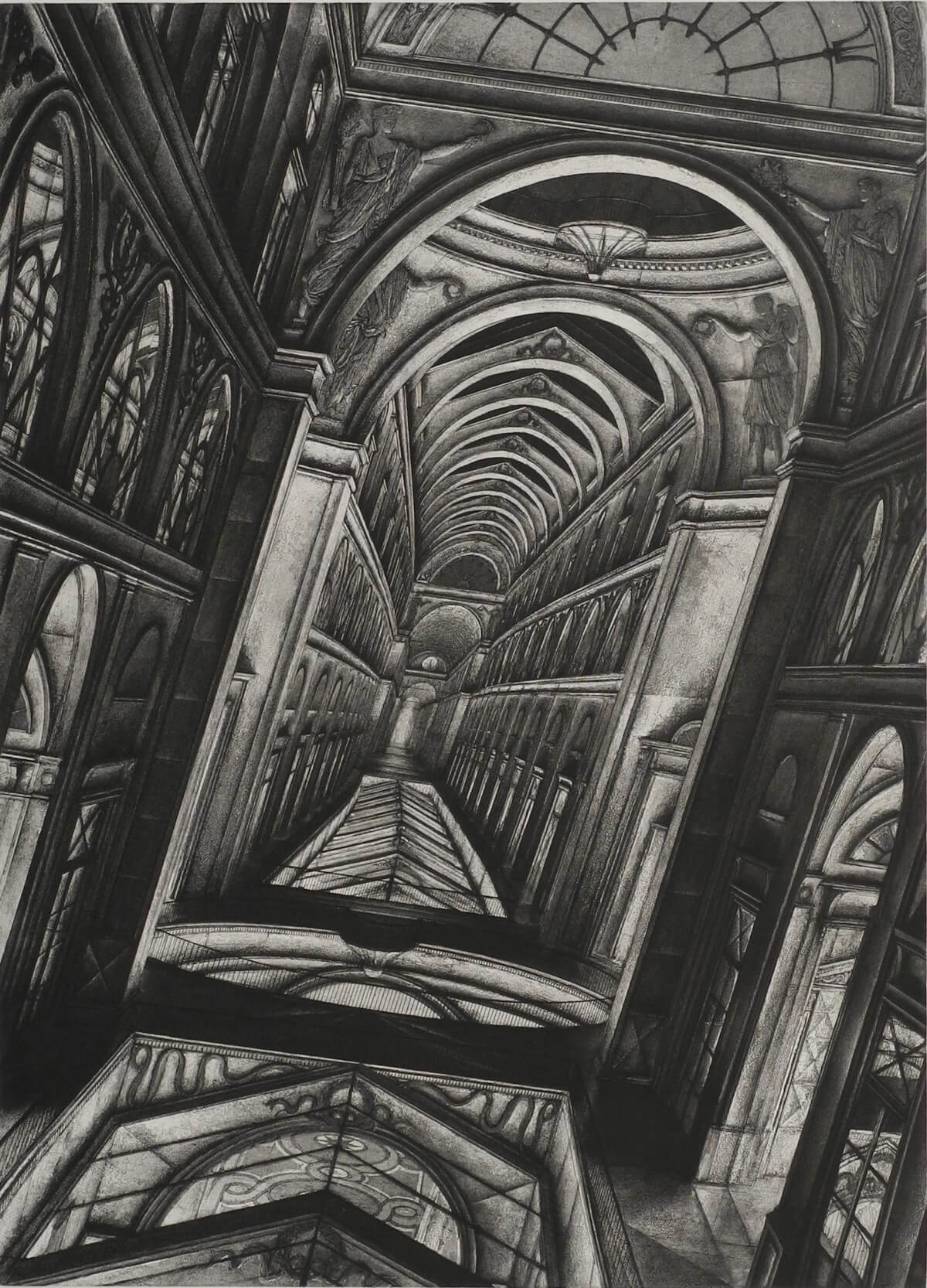 Érik Desmazières, Galerie Vivienne
