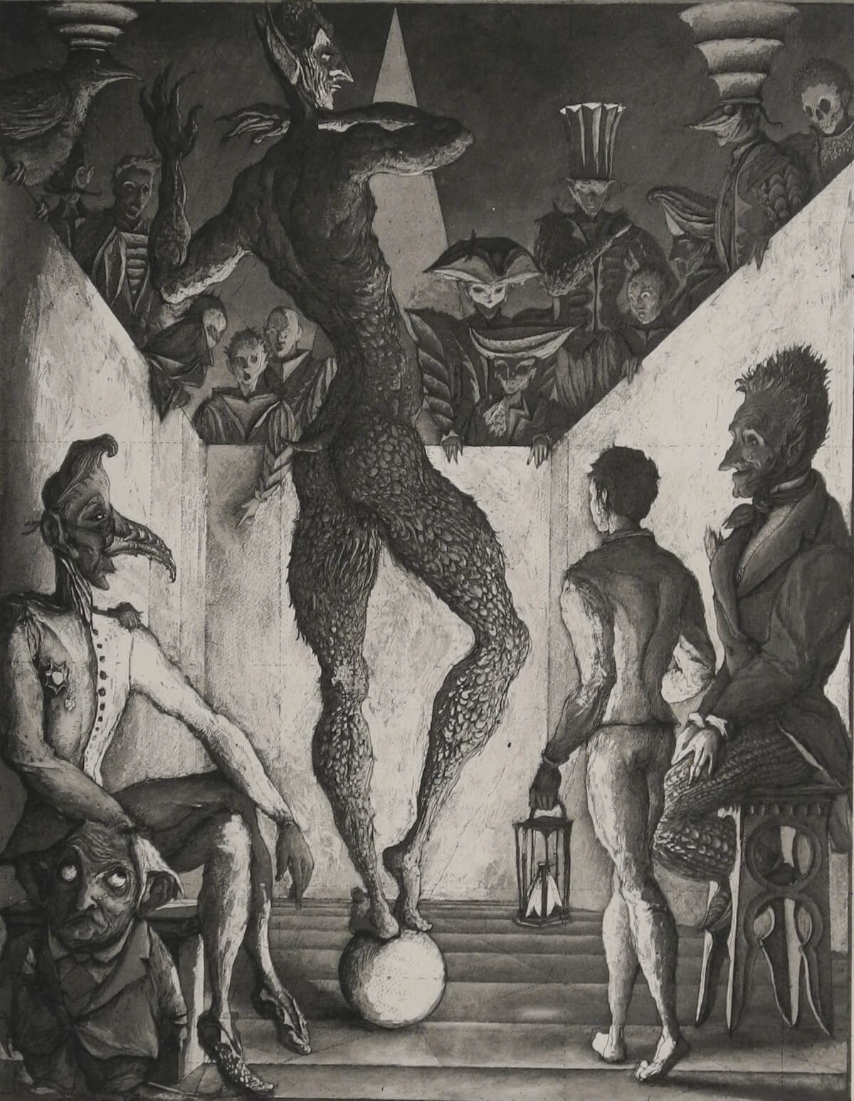 Érik Desmazières, La danse du diable