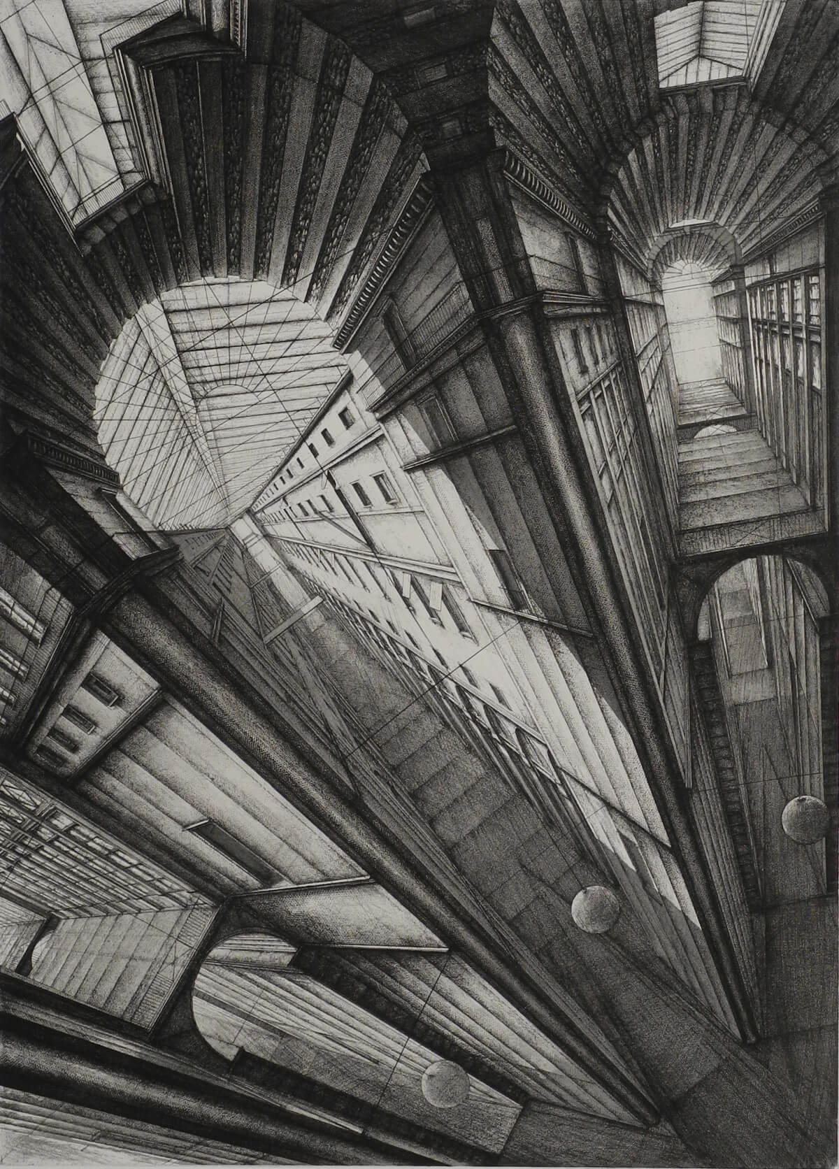 Érik Desmazières, Passage Choiseul
