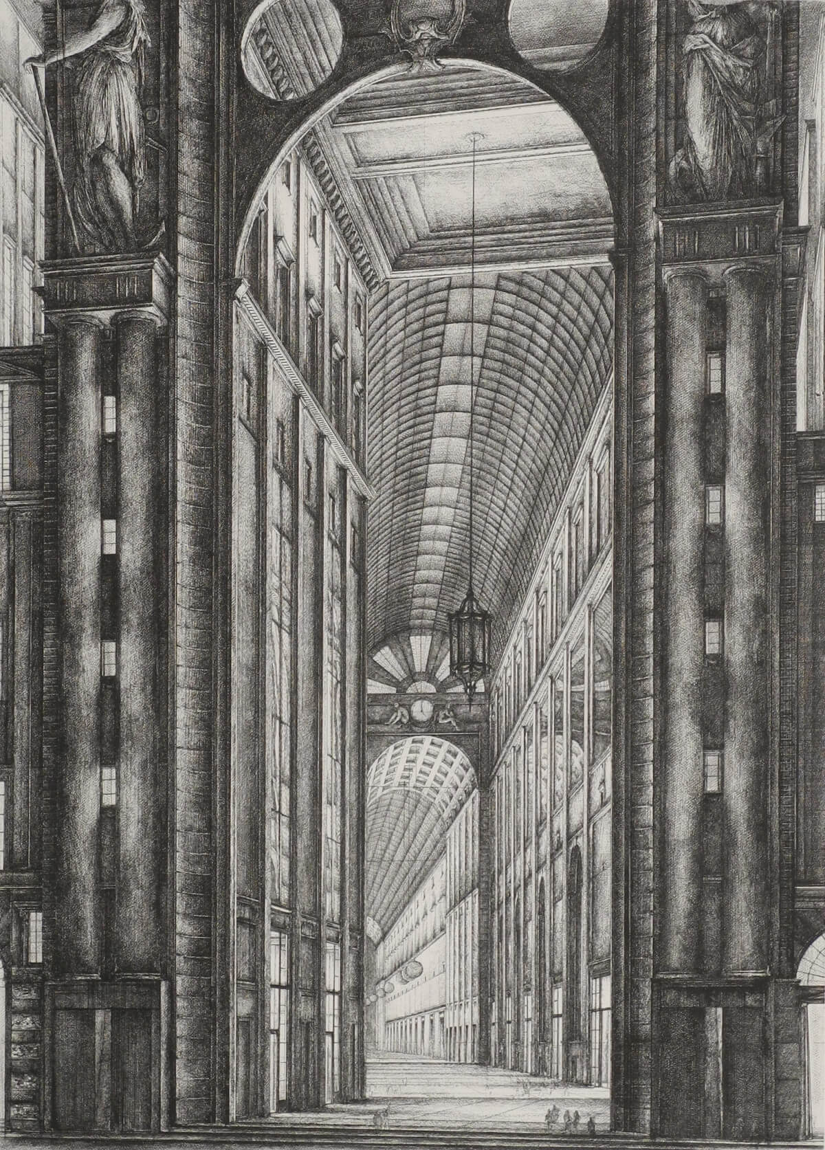 Érik Desmazières, Passage du Bourg l'Abbé