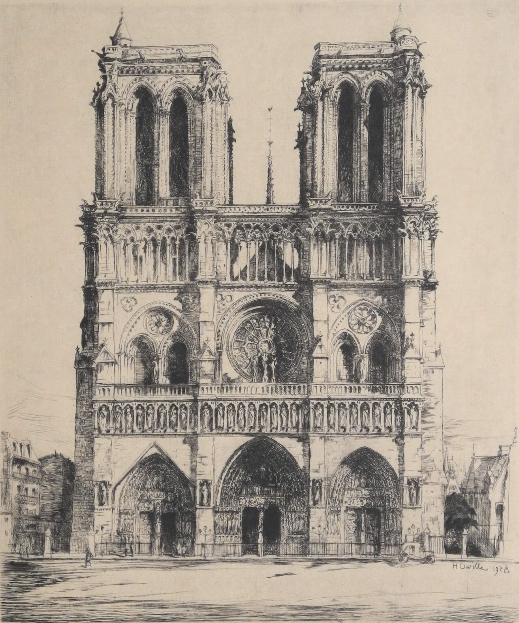 Henry Deville, Notre Dame de Paris