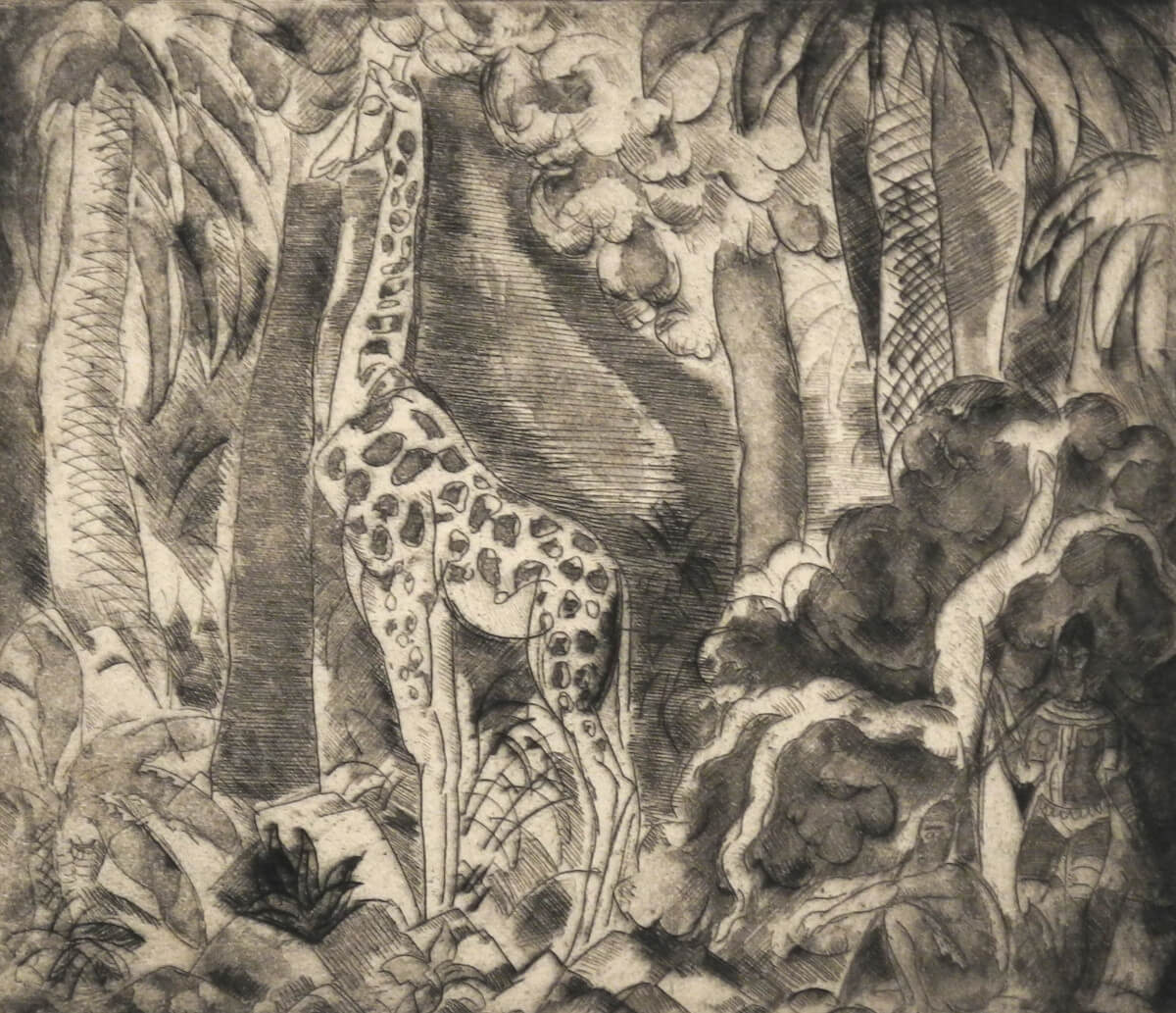 Charles Dufresne, La girafe