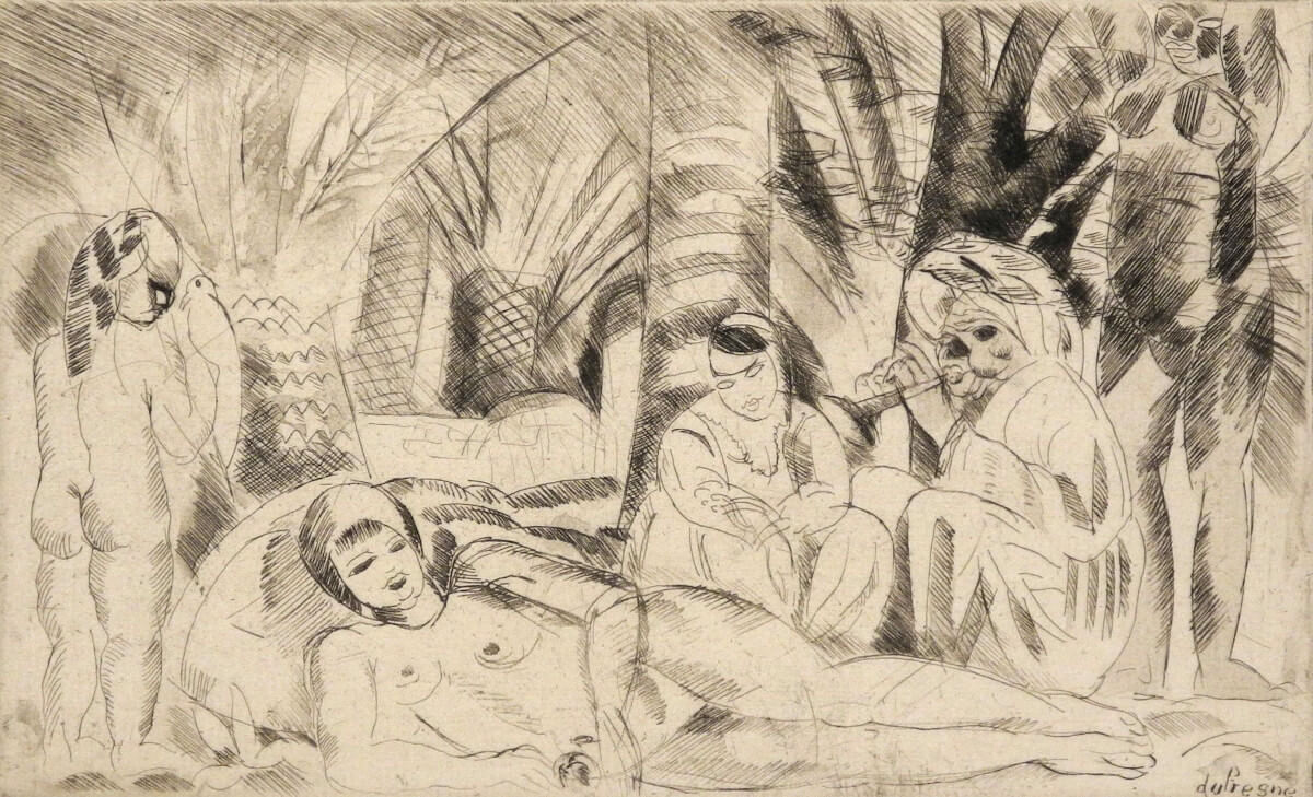 Charles Dufresne, Repos dans l'oasis II
