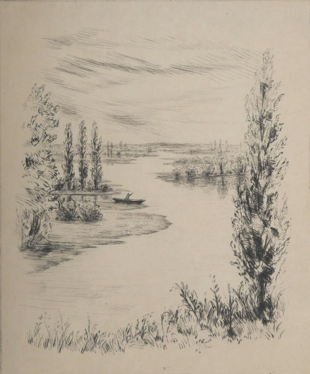 Jean Frélaut, La rivière