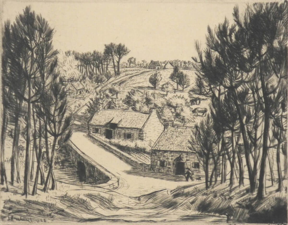 Jean Frélaut, Le pont du Vensin