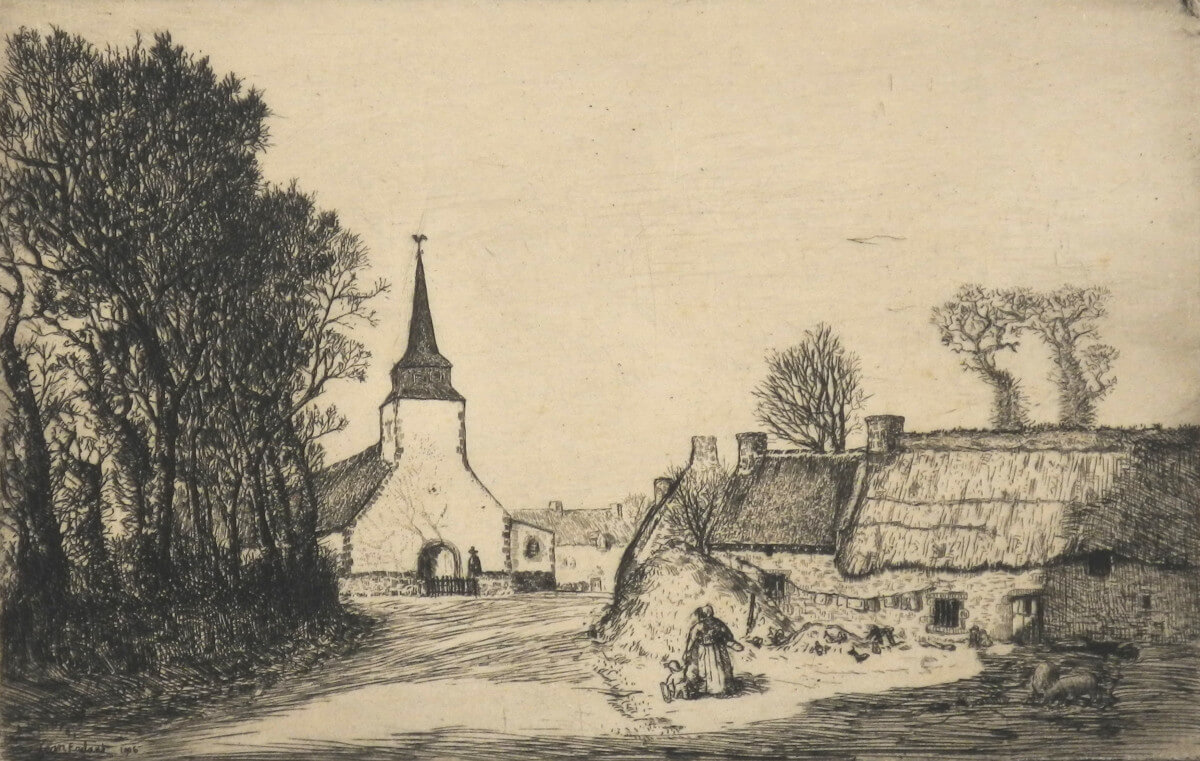Jean Frélaut, Village de Plœren