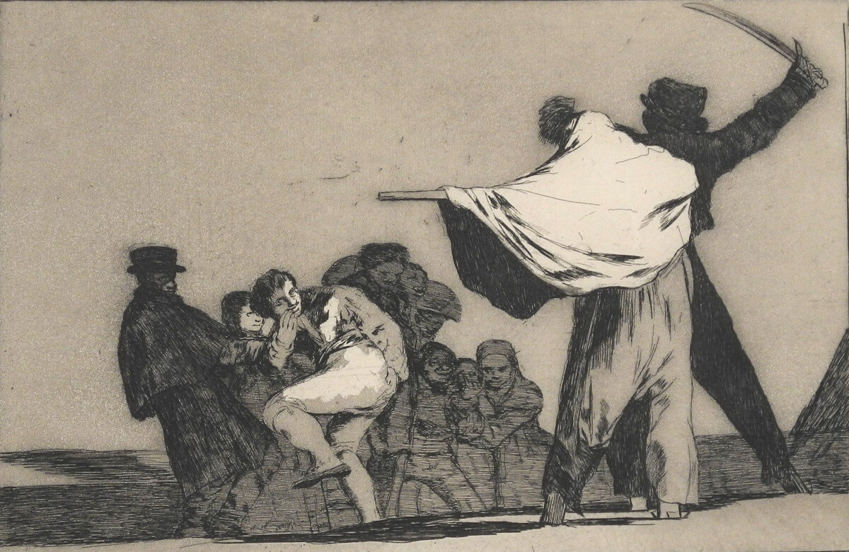 Francisco de Goya y Lucientes, Que guerrero