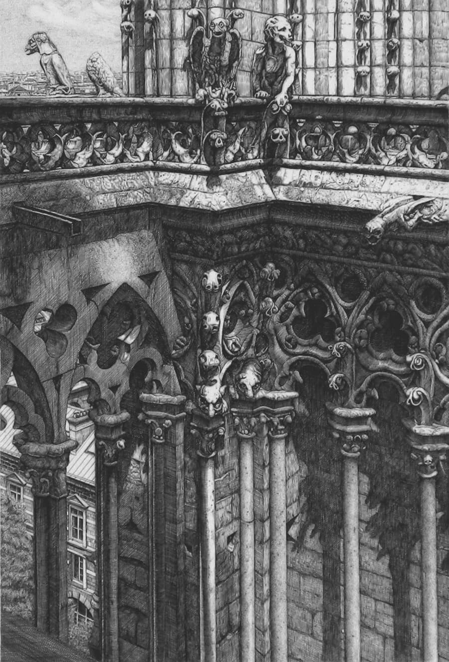 Takuji Kubo, La galerie Notre Dame