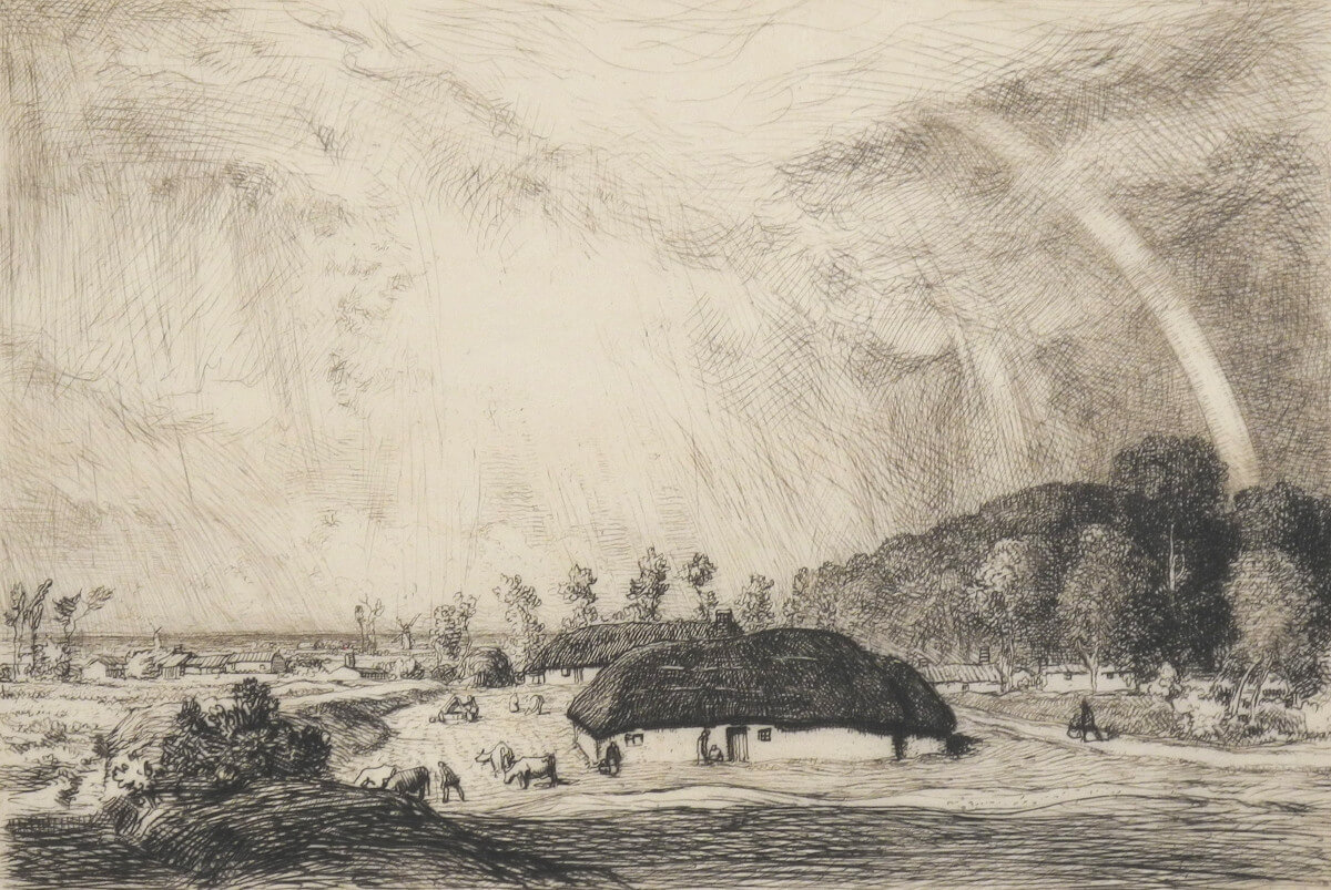 Auguste Lepère, L'arc en ciel