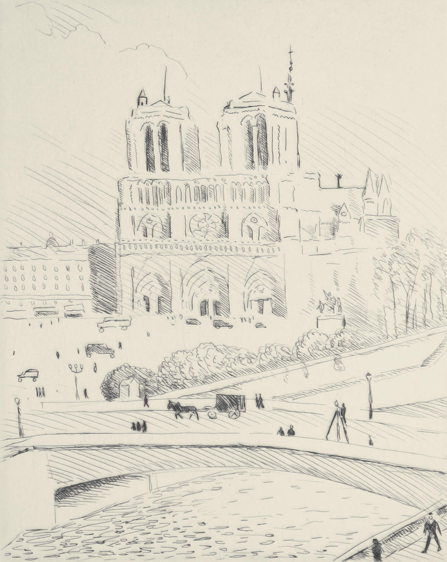 Albert Marquet, Notre Dame de Paris