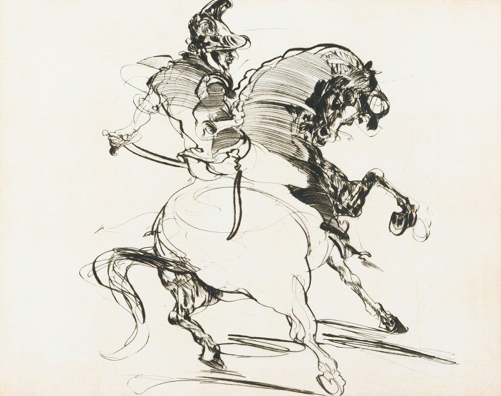 Claude Weisbuch, Hommage à Géricault